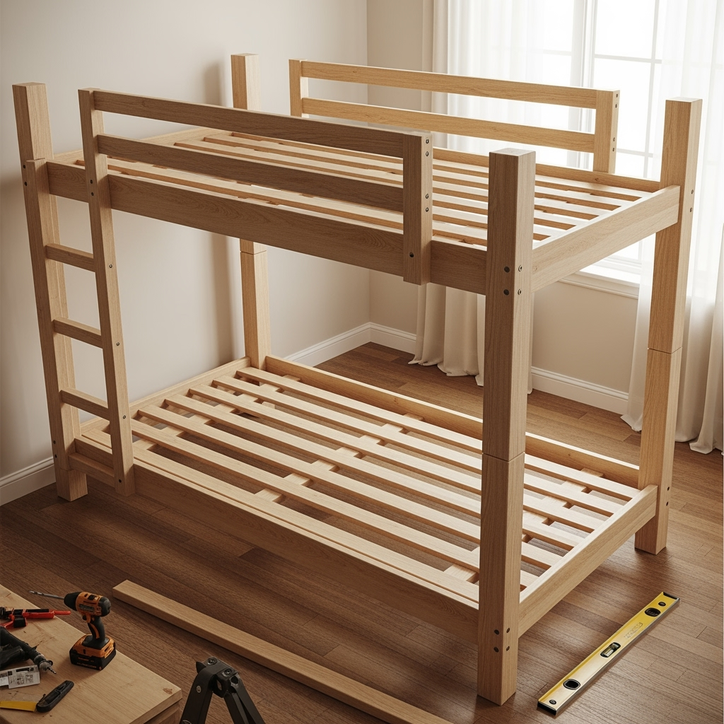 DIY bunk bed plans