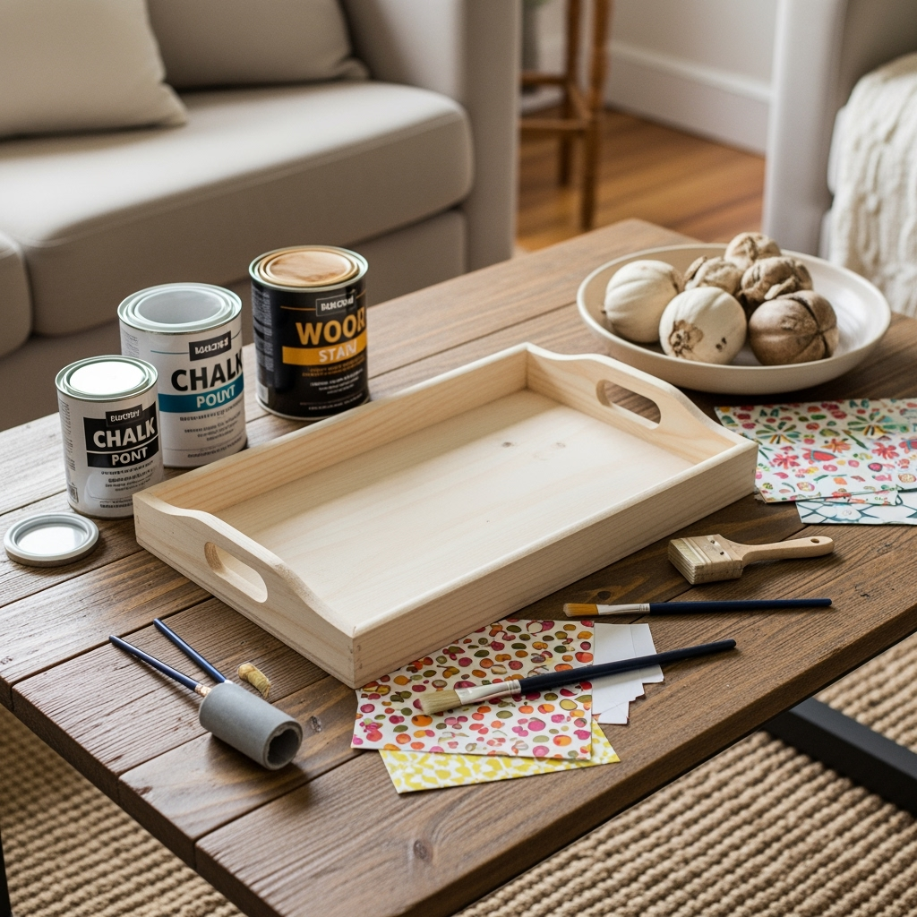 DIY coffee table décor