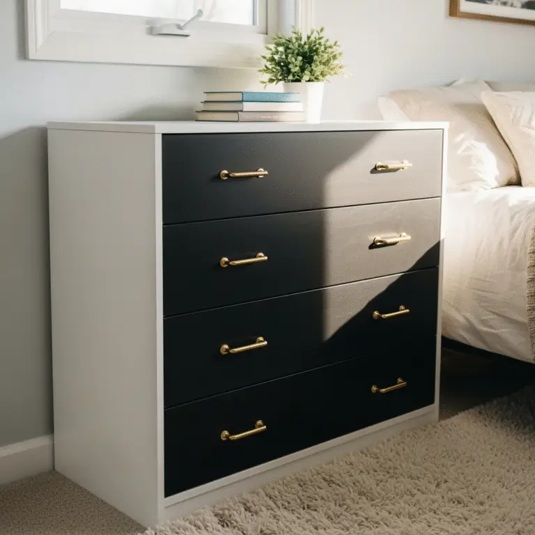 DIY dresser makeover