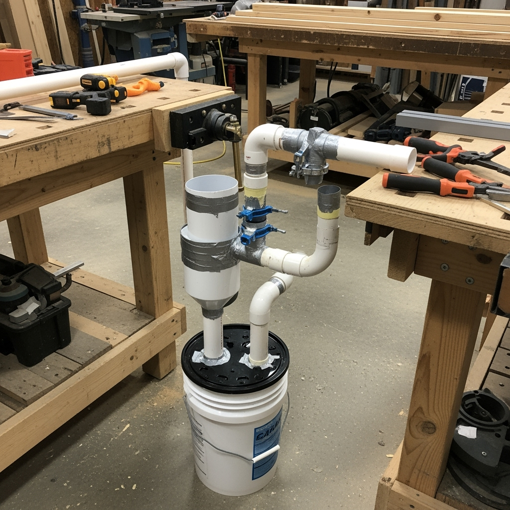 DIY dust collection system