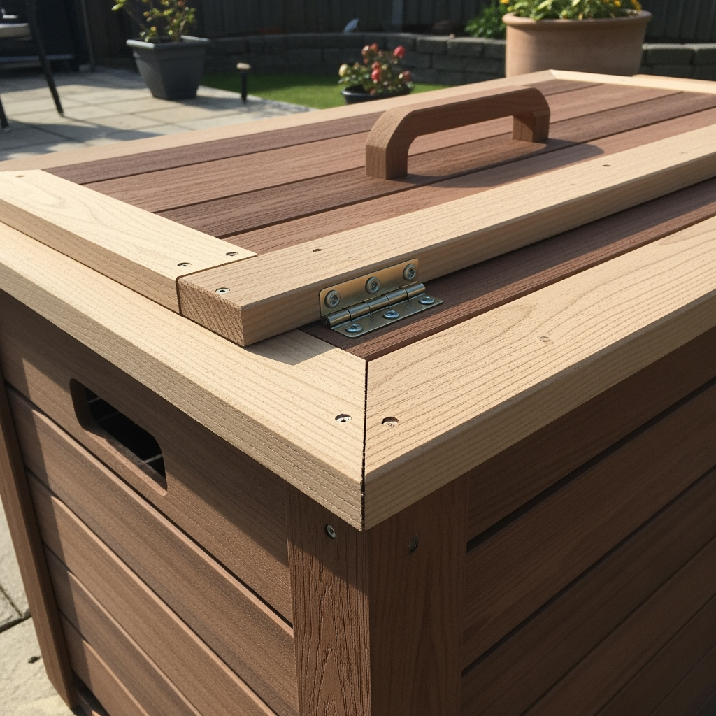 DIY outdoor storage box