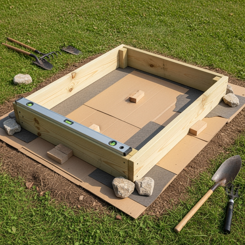 DIY raised garden beds