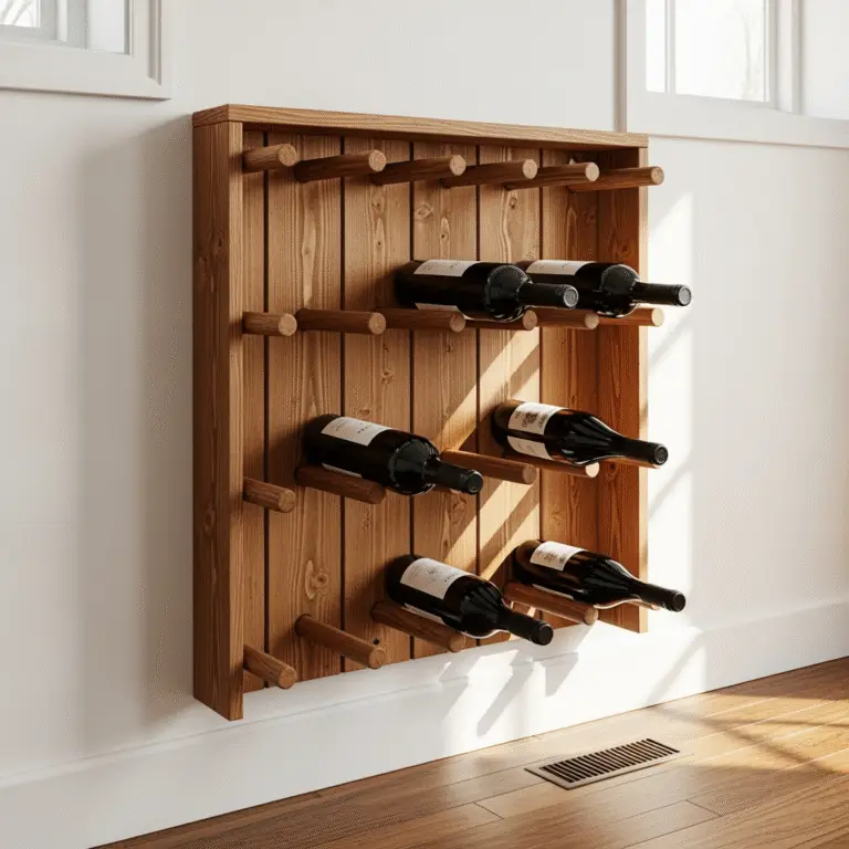 DIY wine rack plans