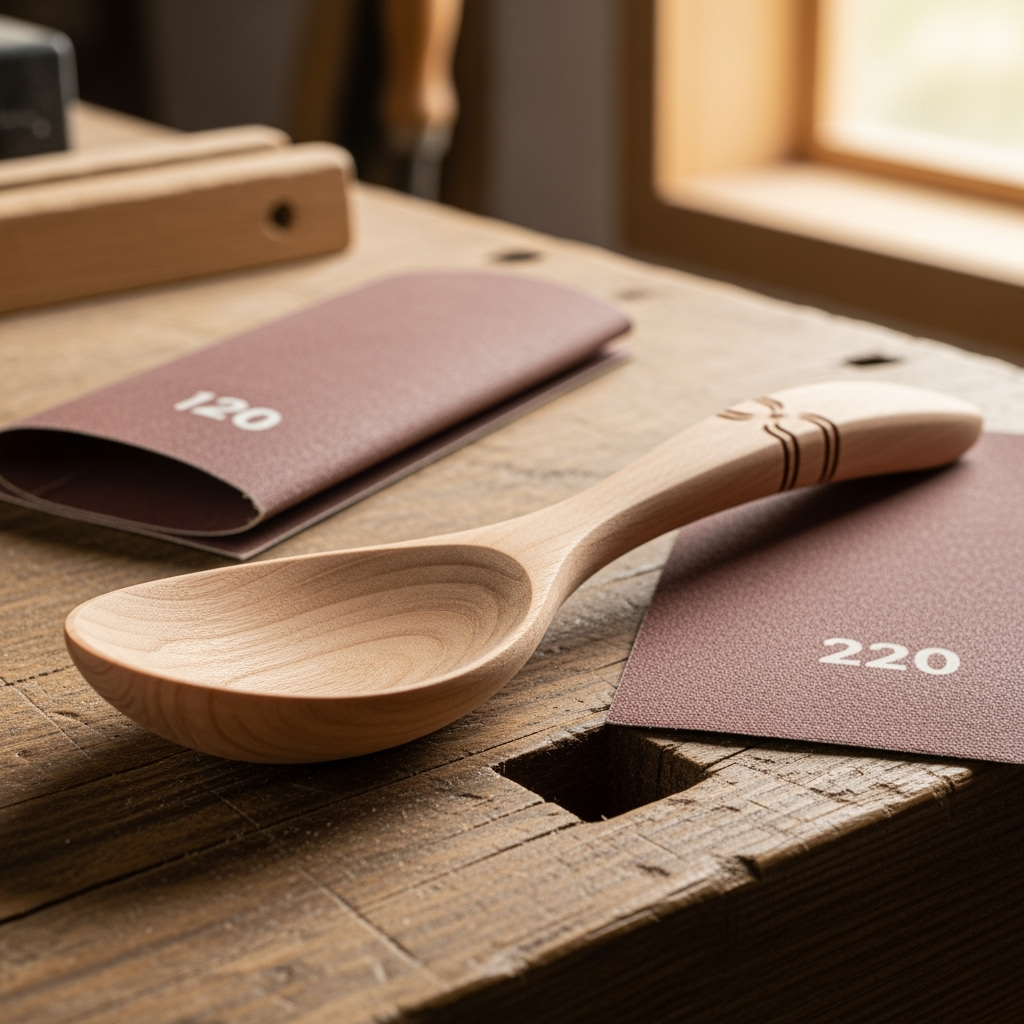 DIY wooden spoon carving