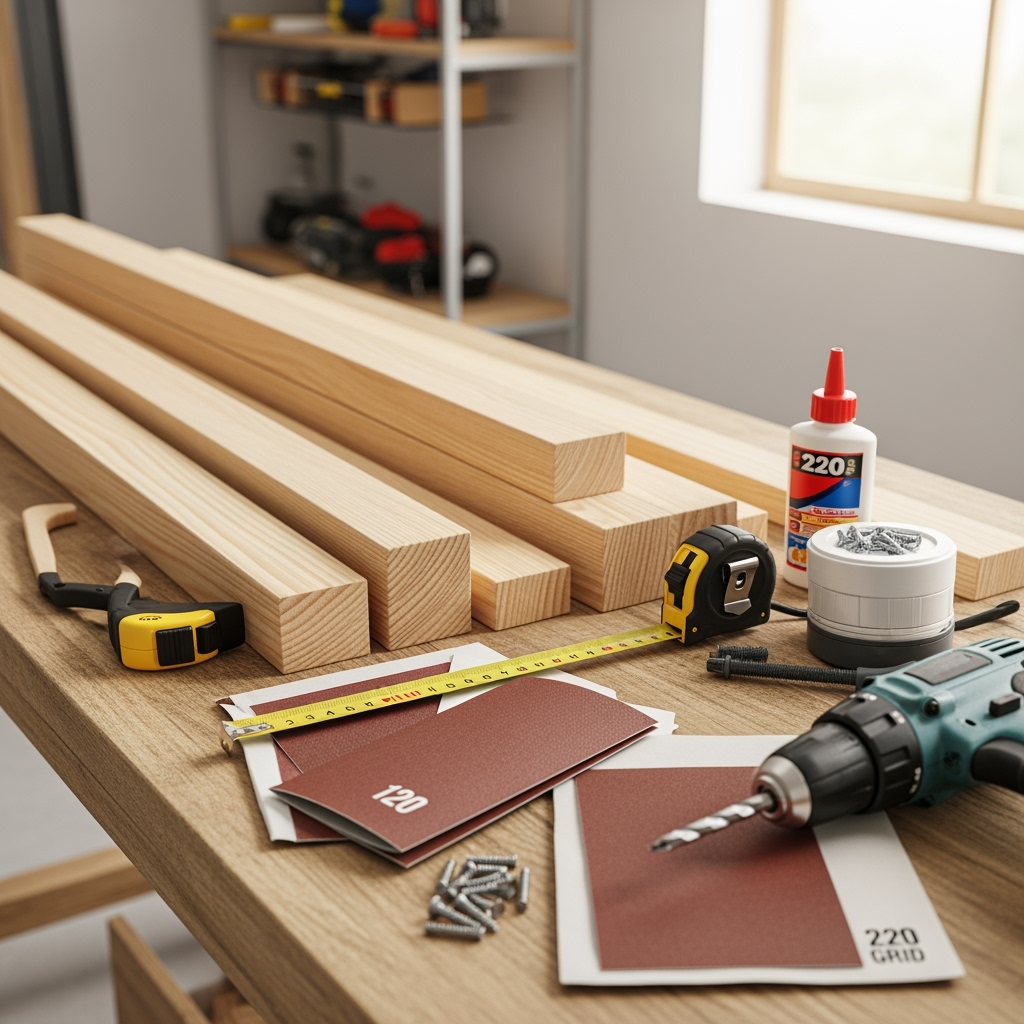 DIY wooden storage crate