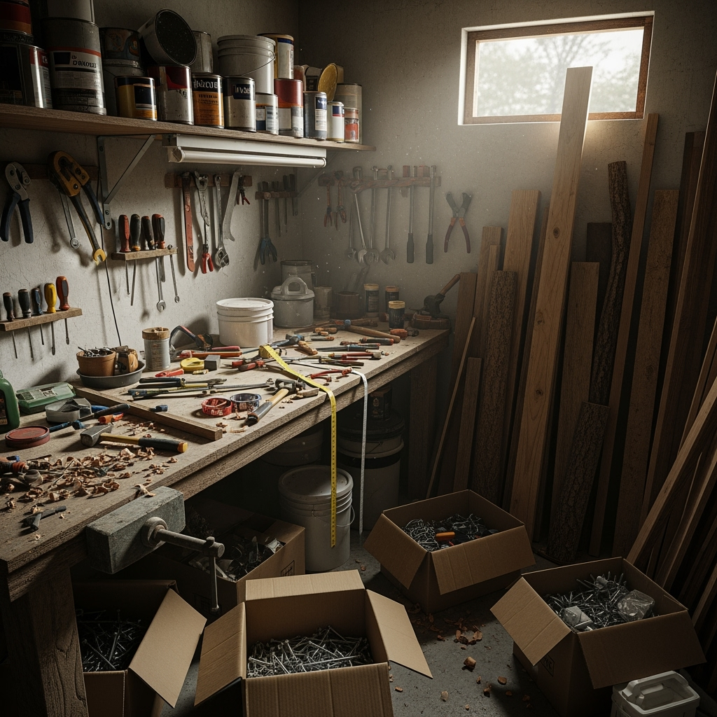 DIY workshop organization