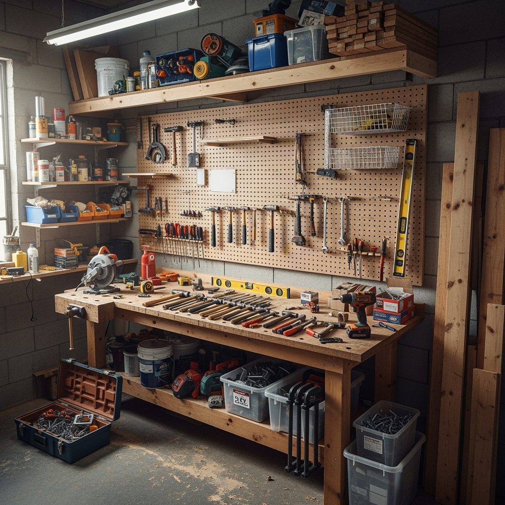 DIY workshop organization