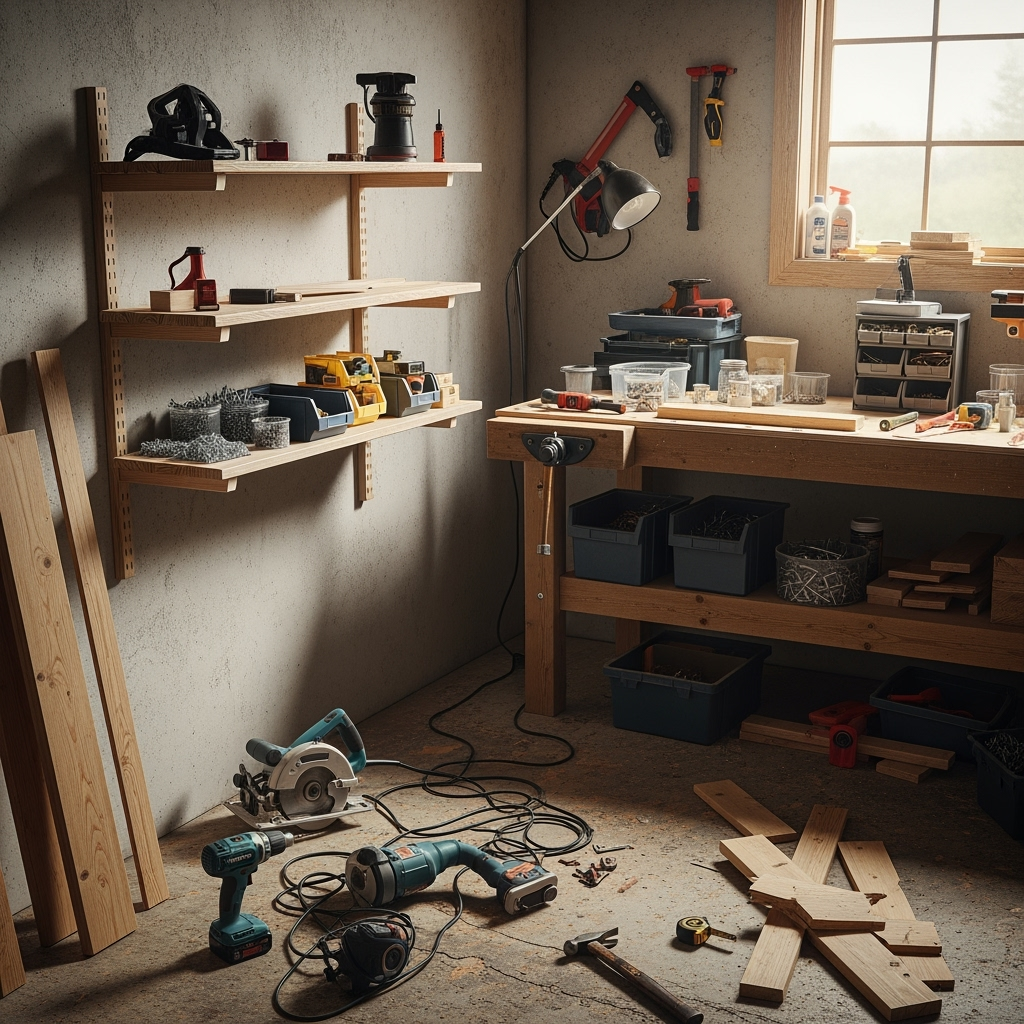 DIY workshop organization