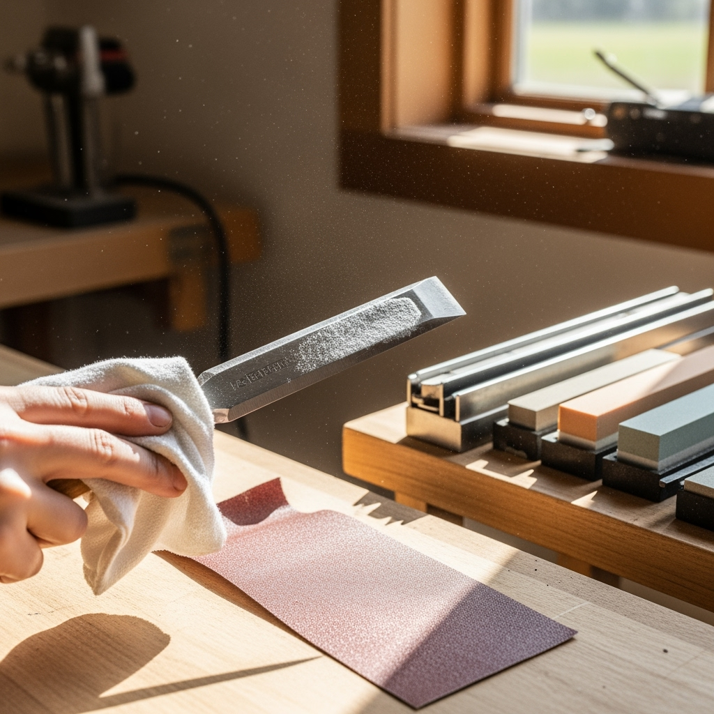 How to sharpen chisels