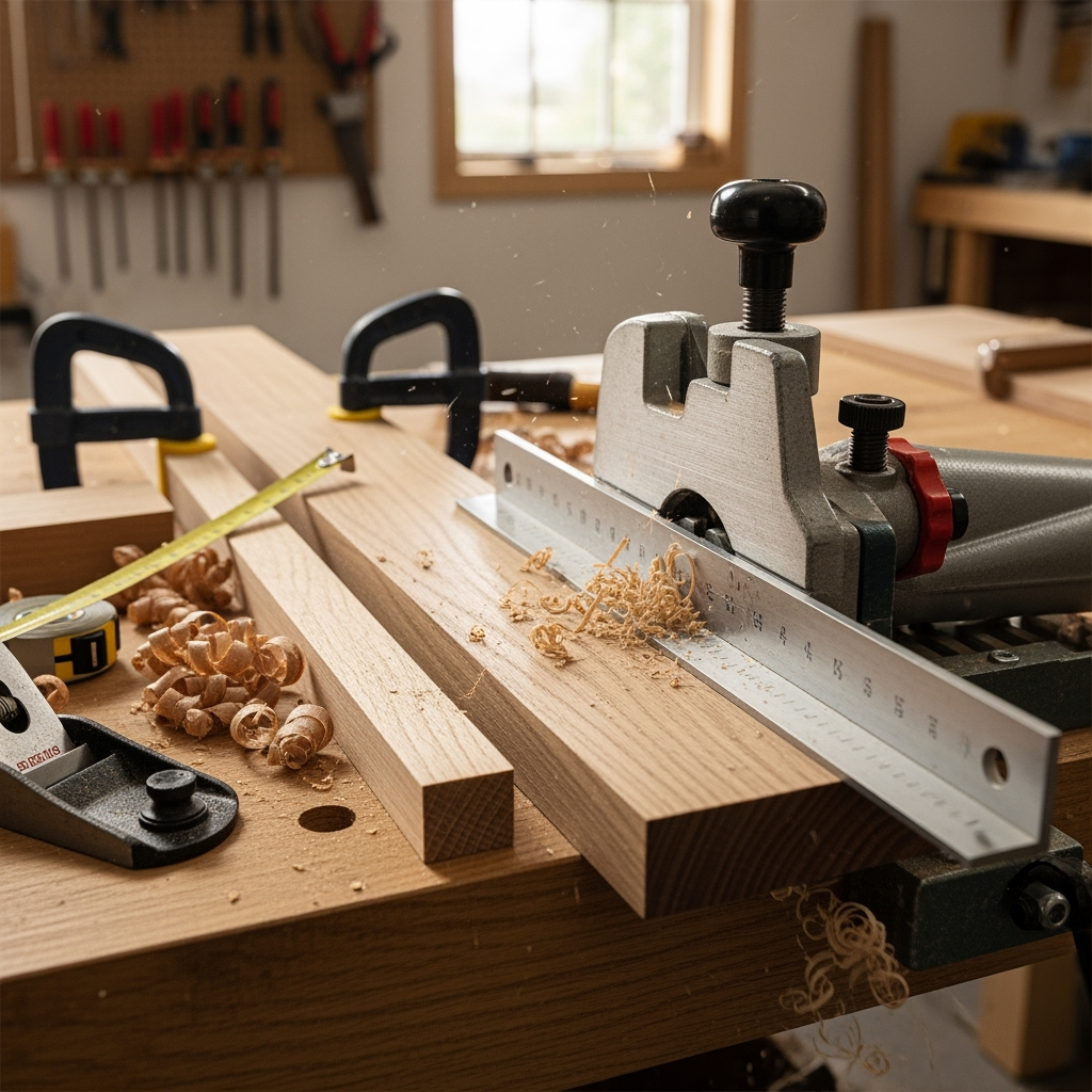 How to square wood cuts