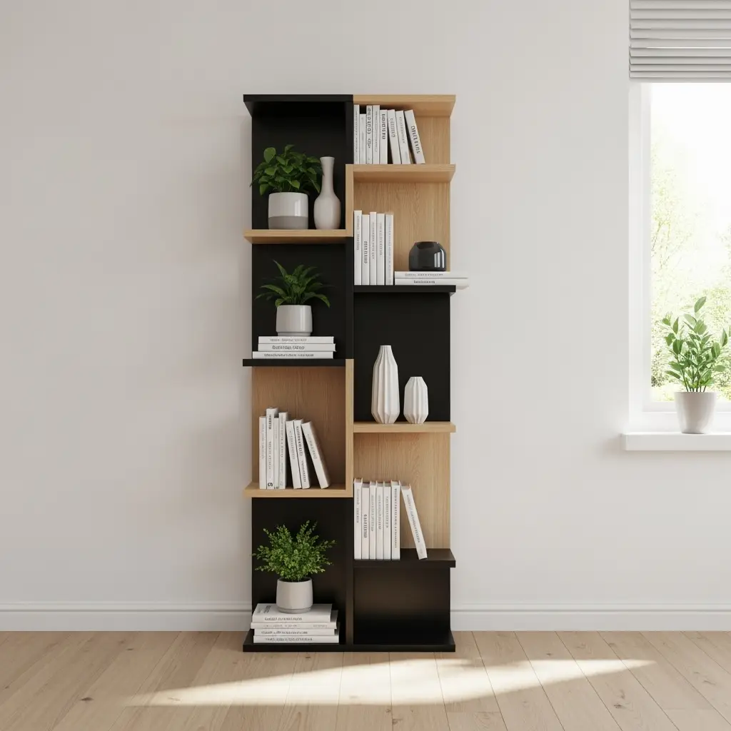 Modern bookshelf DIY