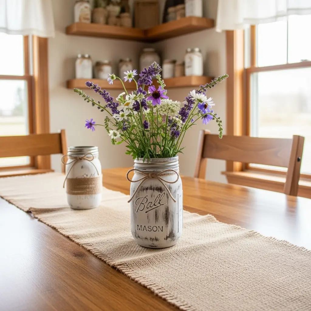 Rustic mason jar crafts