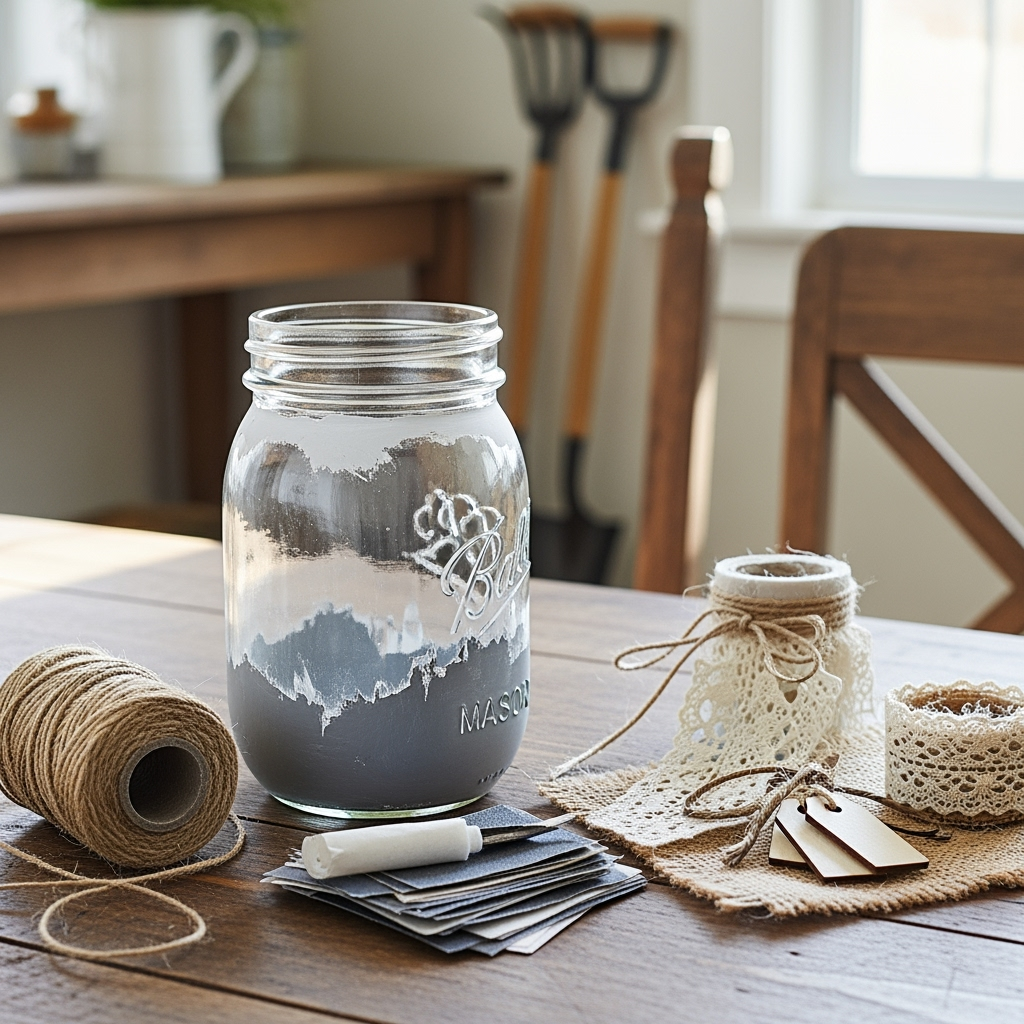 Rustic mason jar crafts