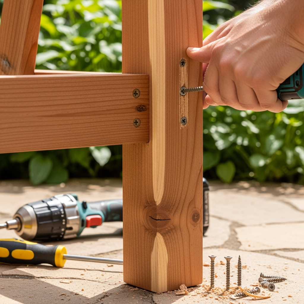 DIY outdoor bench plans