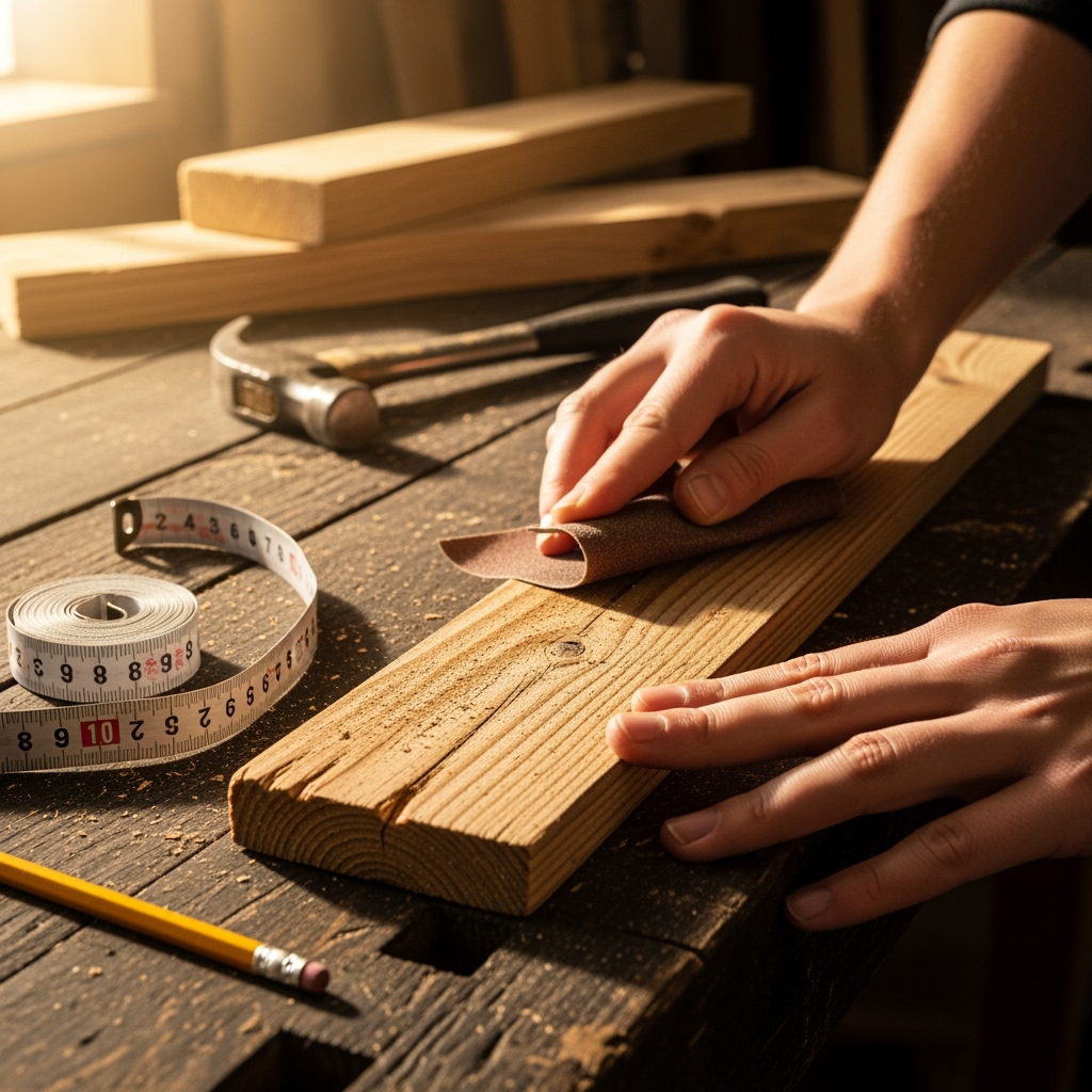 Easy pallet wood décor