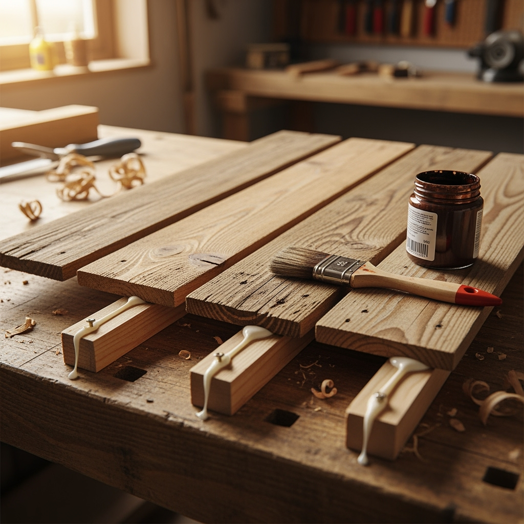 Easy pallet wood décor