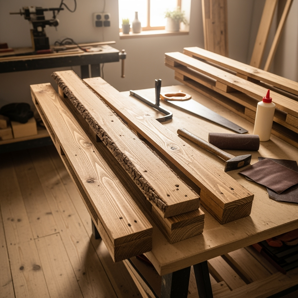 Easy pallet wood décor