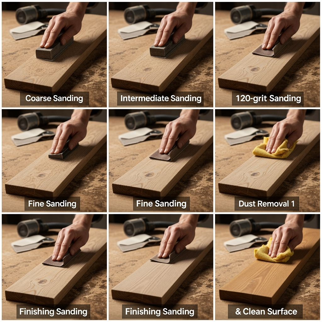 Tips for sanding wood