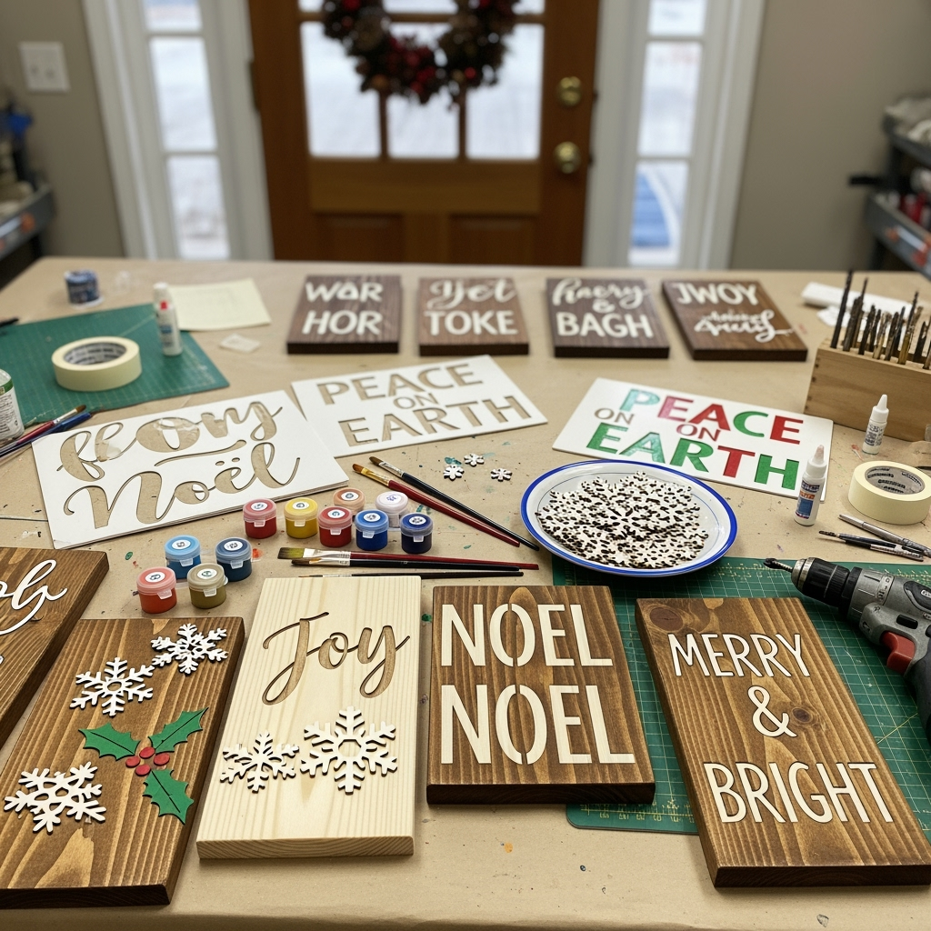 christmas wood crafts to sell