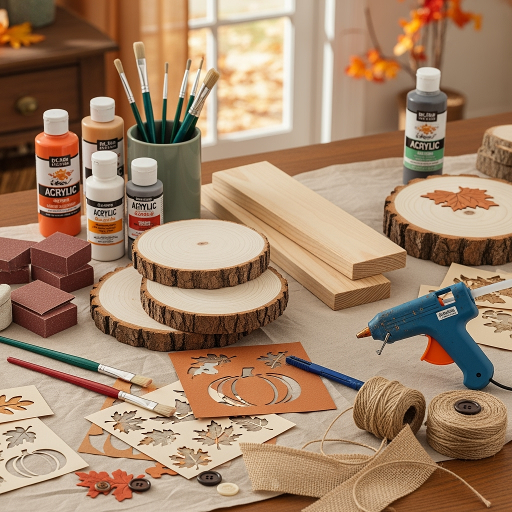 fall wood crafts
