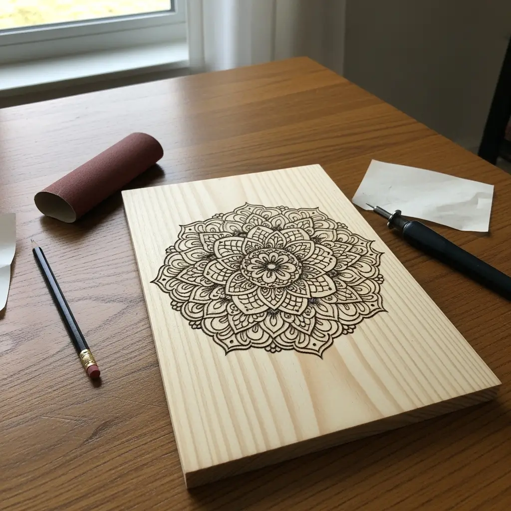 wood burning patterns